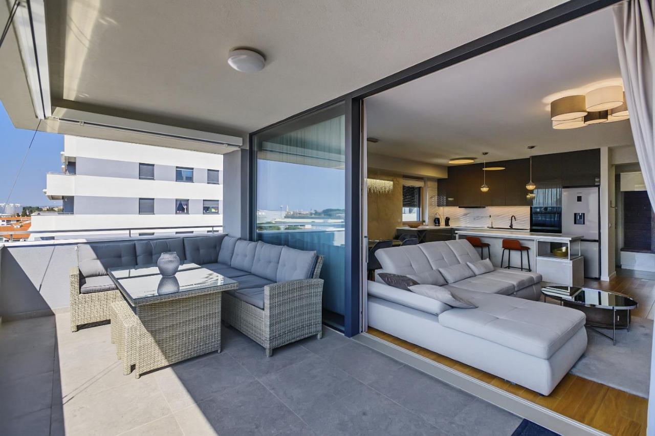 Luxury Apartment Sunset Zadar - With Garage And Balcony Dış mekan fotoğraf