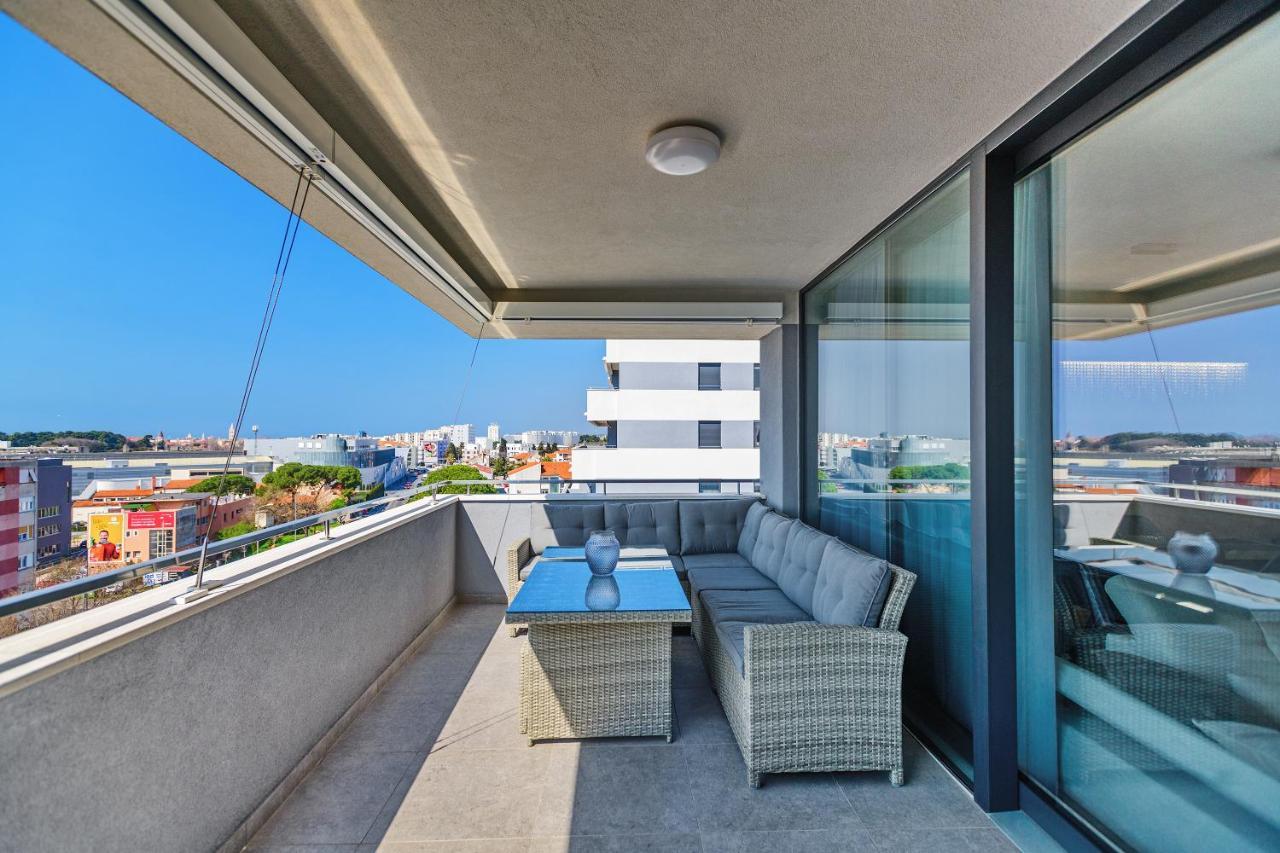 Luxury Apartment Sunset Zadar - With Garage And Balcony Dış mekan fotoğraf